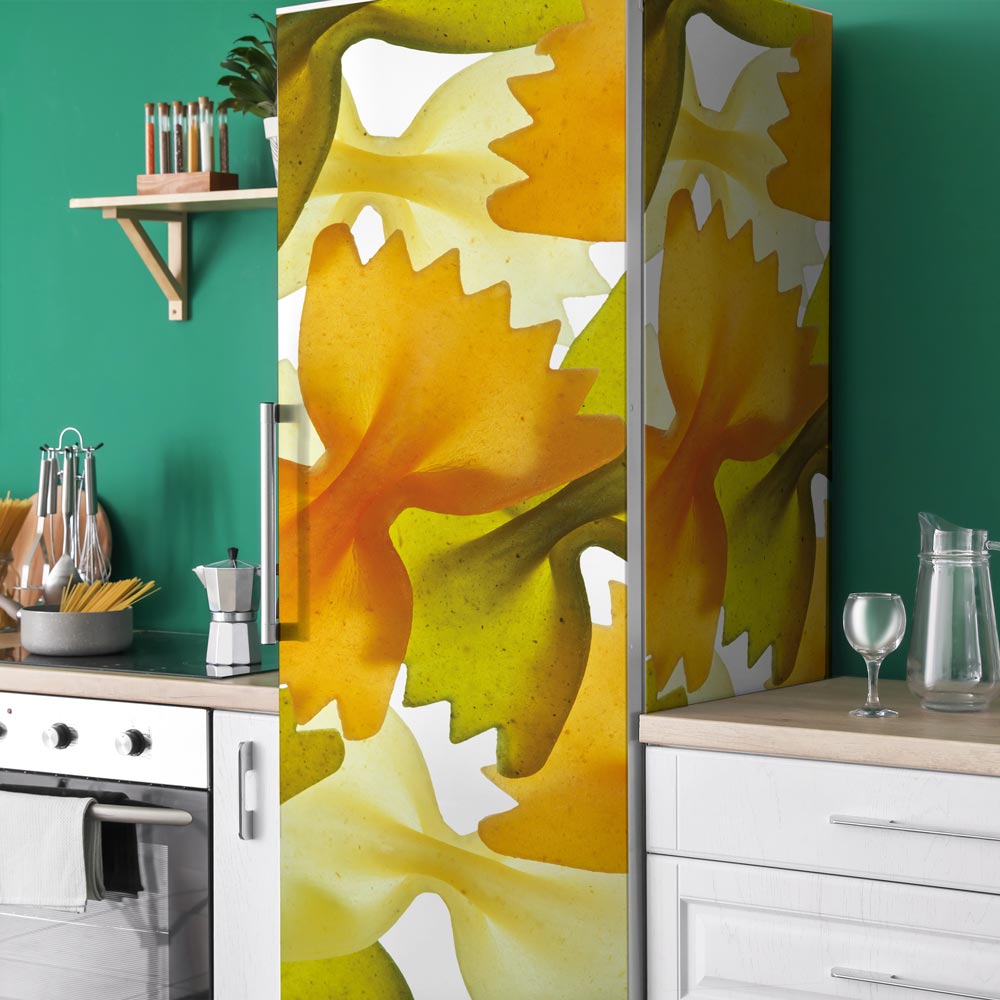 Adesivo Frigo 70x190cm Stile Tropicale - Foglie Verdi | Autoadesivo Rimovibile | Per Cucina E Mobili - Foto 8