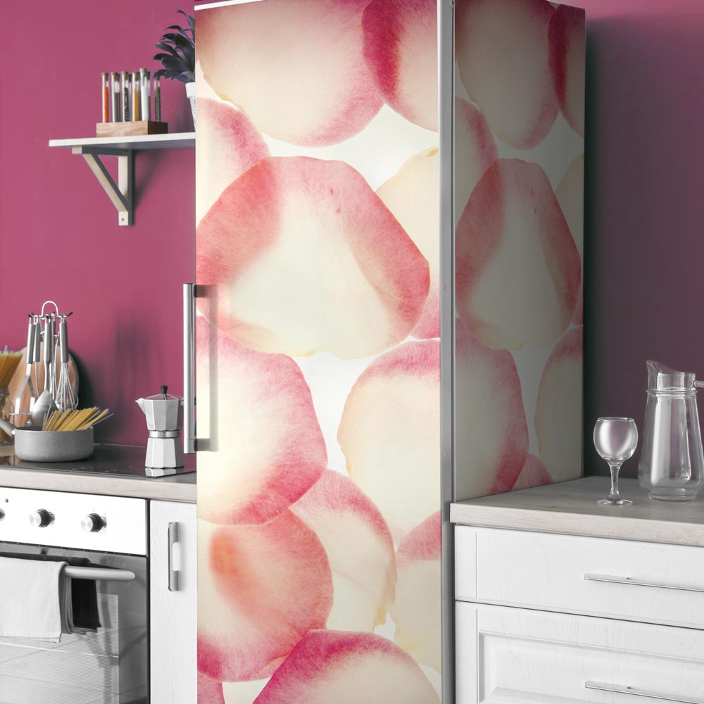 Tulup Adesivo Frigo 60x180cm Stickers Copri Frigorifero Porta Cucina - Modello Etnico