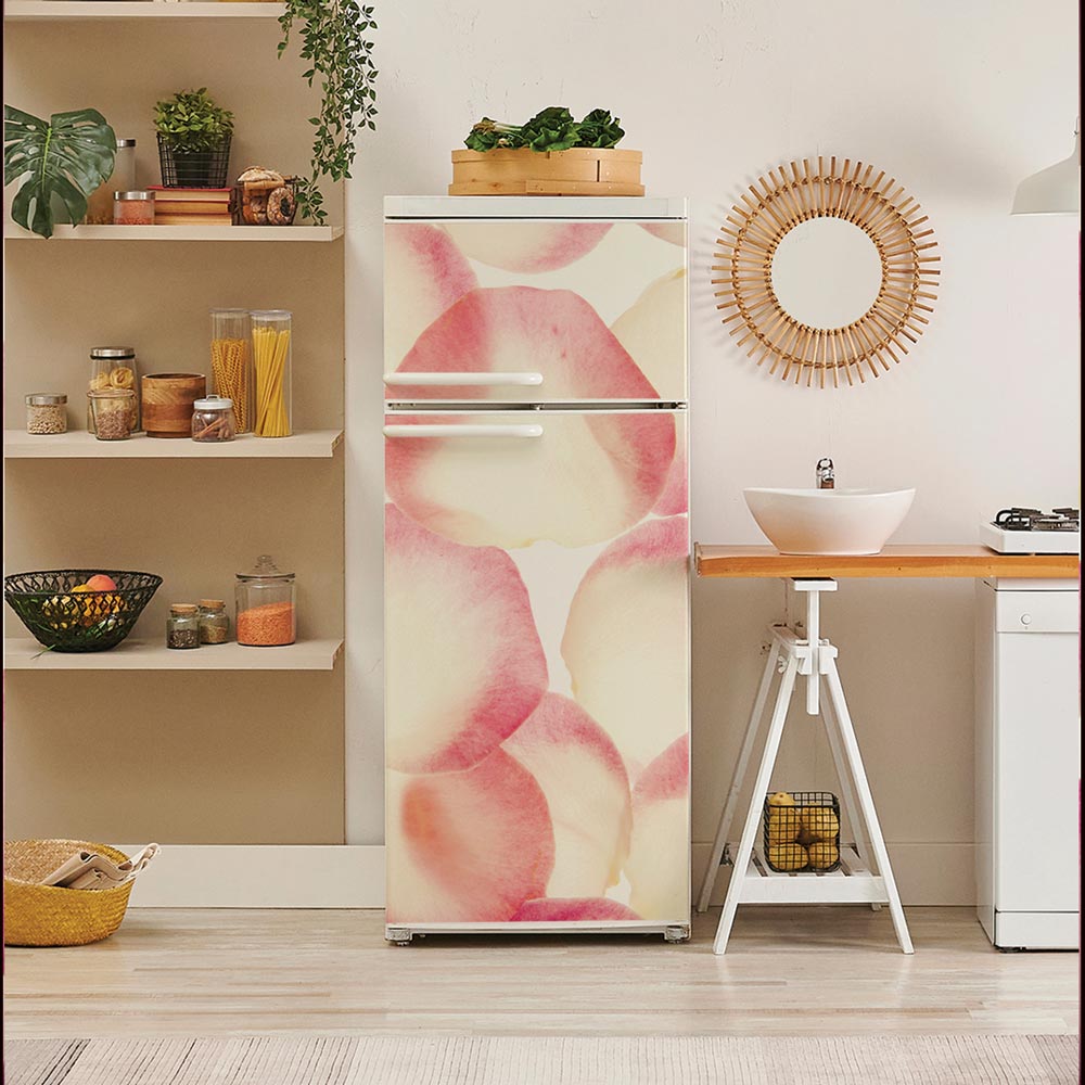 Adesivo Per Frigorifero Vinile - Motivo Rami Secchi, 185x60 Cm, Facile Applicazione - Foto 9