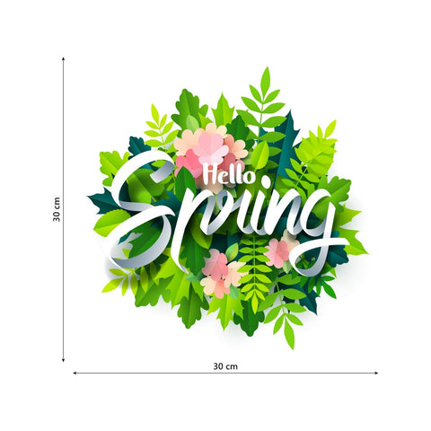 Bouquet hello spring | Vetrofania