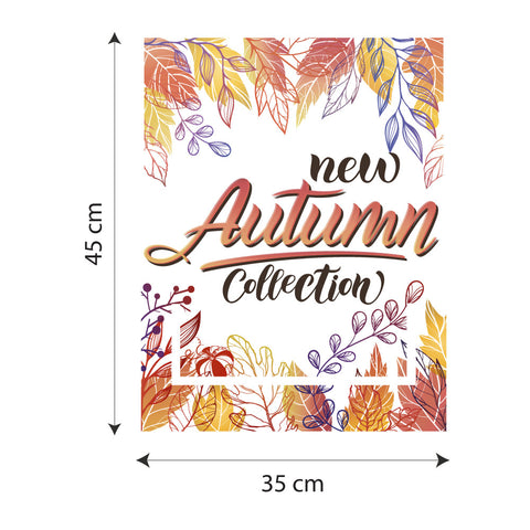 New Collection Cornice d'autunno | Vetrofania