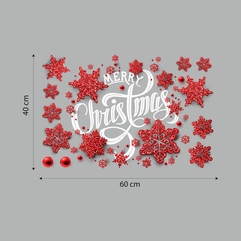 Red Christmas | Vetrofania