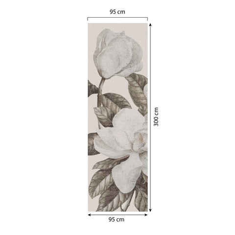 Carta da parati in Fibra di Vetro Magnolia grandiflora dimensioni 1