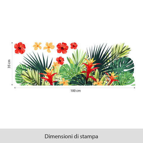 Fascia Ibiscus | Vetrofania
