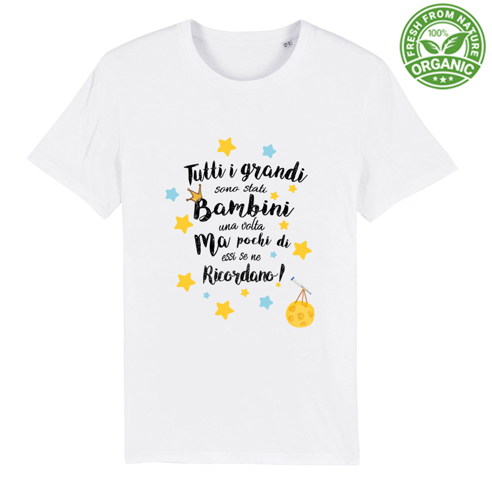 T Shirt Bambini Tutti i grandi Il Piccolo Principe Adesivi Murali