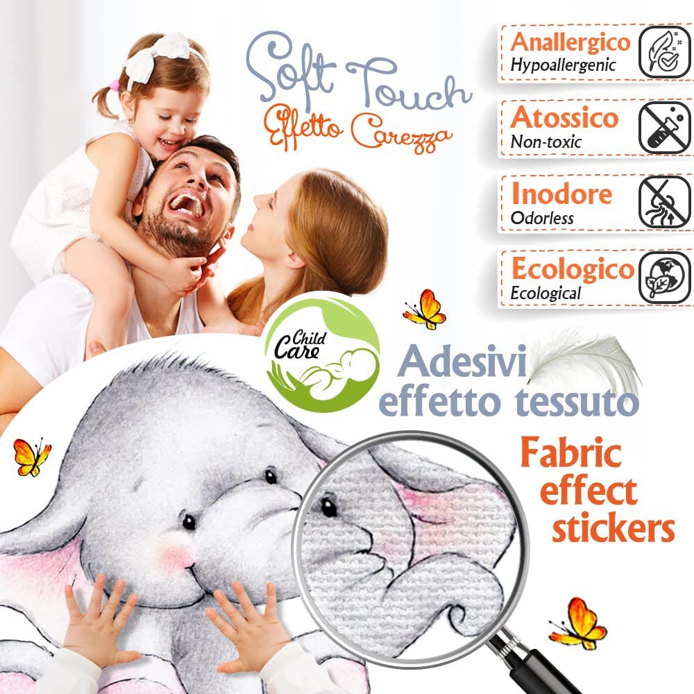 Sticker Bambini Folletti party - Adesivi Murali