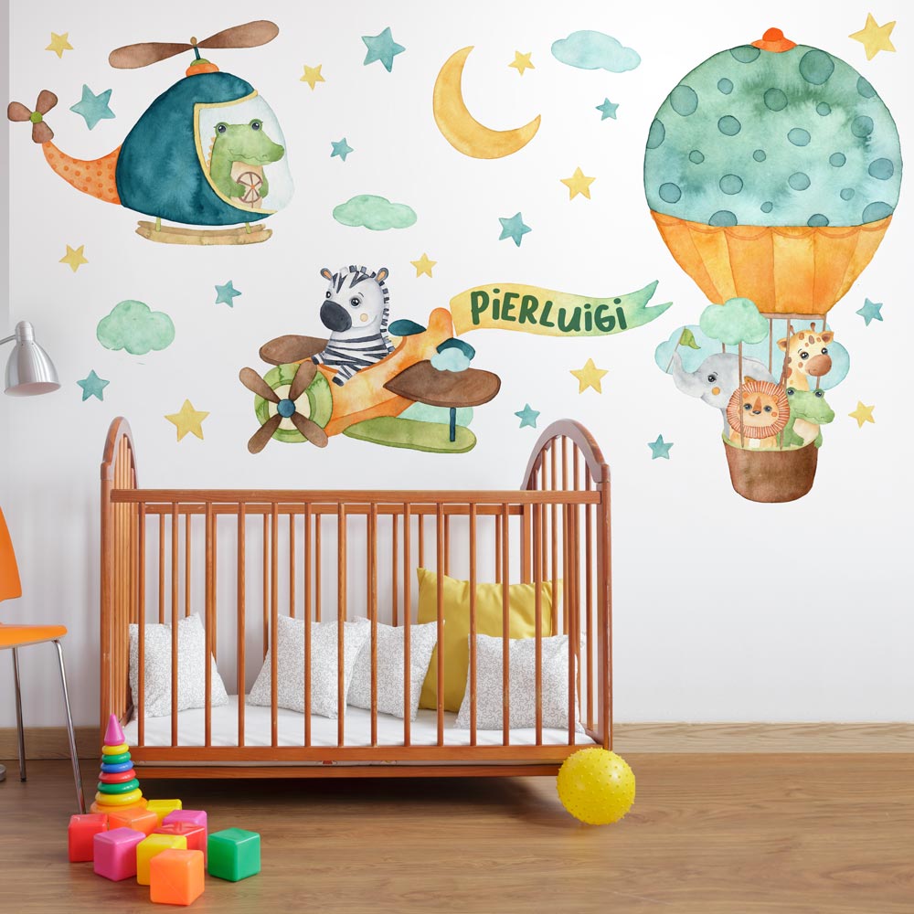 Adesivo Per Interruttore Luce Con Ippopotamo – Decalcomania Divertente Per La Cameretta Dei Bambini