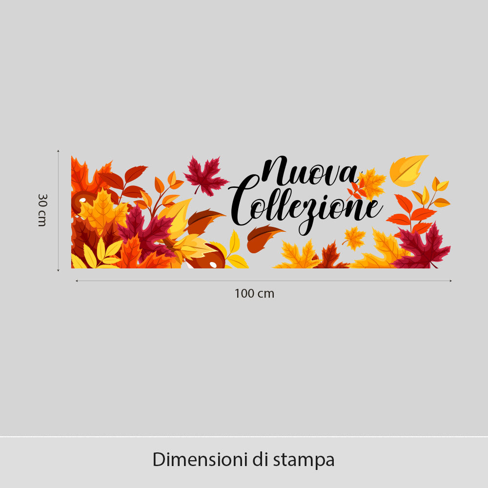 Adesivo Foglie e fiori secchi di colore nero dorato. generativo ai
