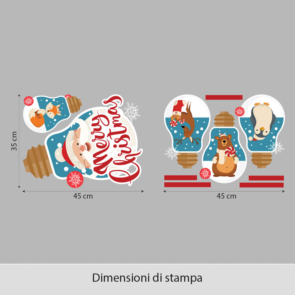Grupo Erik: Etichette Natalizie Adesive Disney Stitch | Pack Adesivi per Regali di Natale, da usare come sticker natalizi, bigliettini natale piccoli adesivi o adesivi auguri natalizi