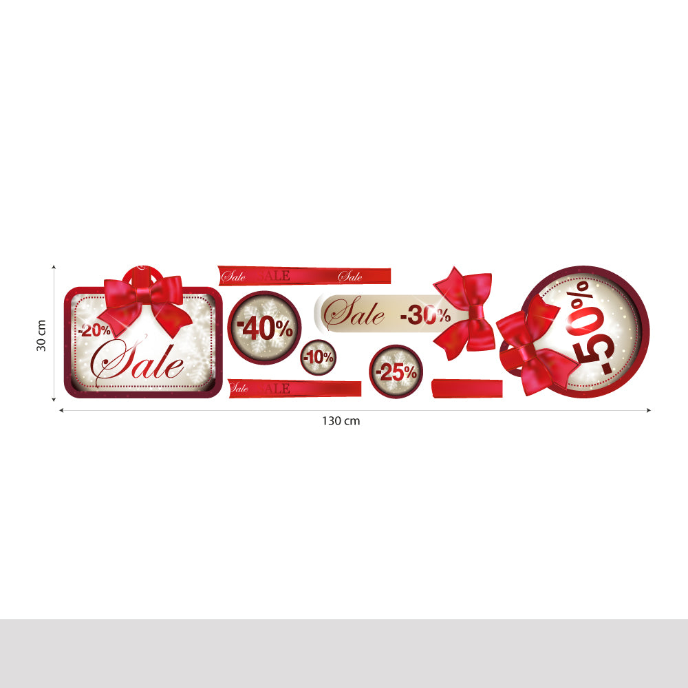Sticker Design Vi Presenta Vetrofania Saldi Estivi Per Decorare Le Vetrine Dei Negozi - 11