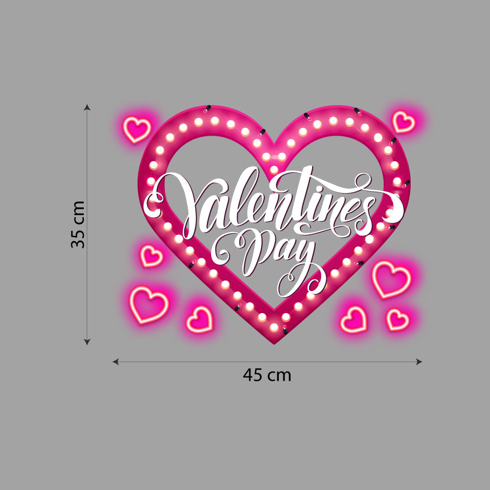 Vetrofania San Valentino - Adesivi Per Vetrine A Forma Di Cuore, Colore Rosso. Stickers In Vinile Lavabile, Resistente E Facile Da Applicare. Decorazione Per Negozi, Casa O Ufficio, Durata 10 Anni.
