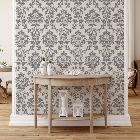 Damascato ricco - Stencil per Pittura e Decorazione