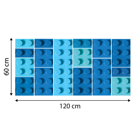 Boiserie Blocchetti Azzurri