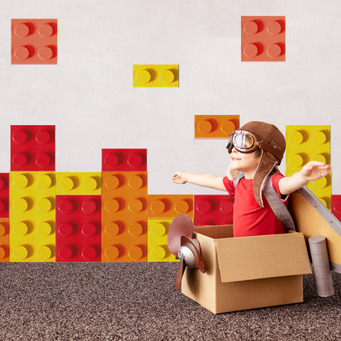 Boiserie Blocchetti Arancio