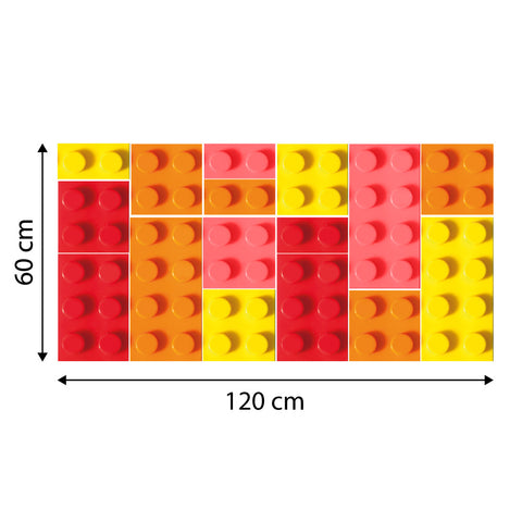Boiserie Blocchetti Arancio