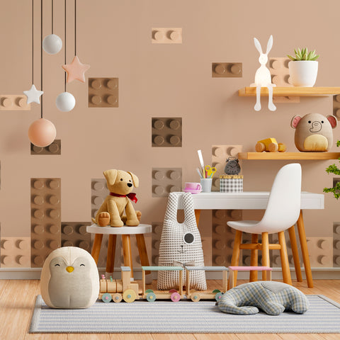 Boiserie Blocchetti Beige