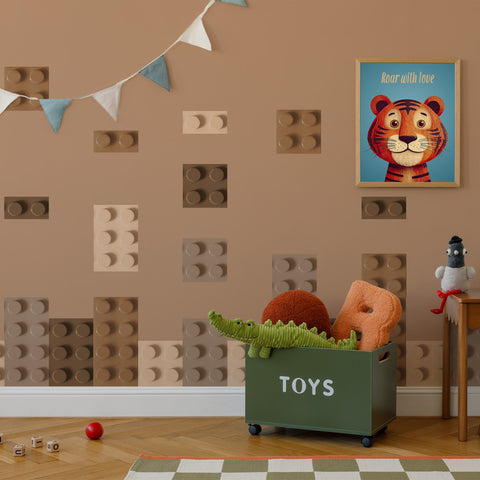 Boiserie Blocchetti Beige