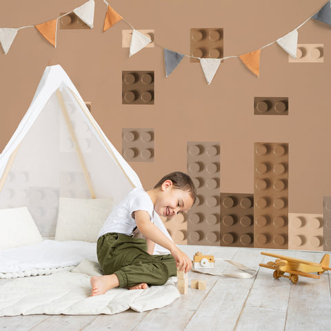 Boiserie Blocchetti Beige