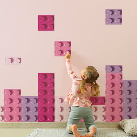 Boiserie Blocchetti Rosa