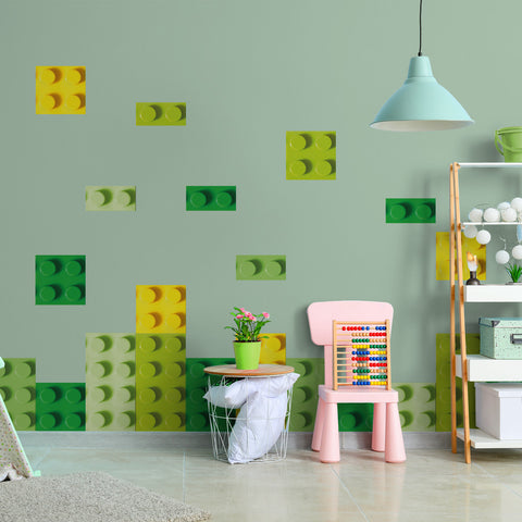 Boiserie Blocchetti Verde