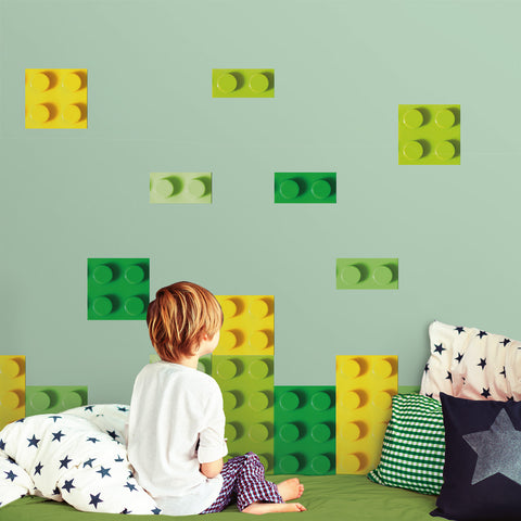 Boiserie Blocchetti Verde