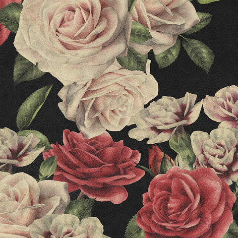 Carta da parati Roses Retrò