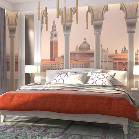 Carta da parati Tramonto veneziano - camera da letto, esercizi commerciali
