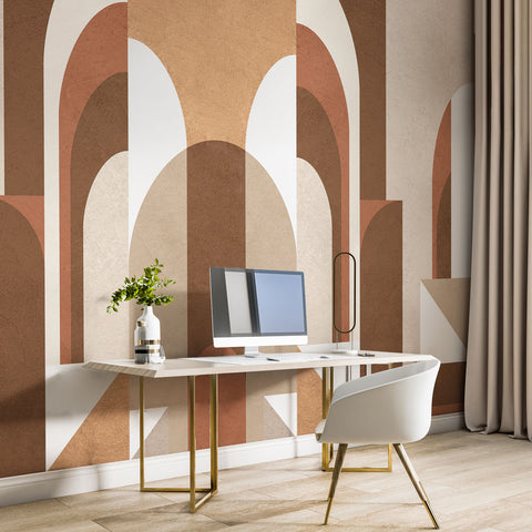 Carta da parati Incontro d'archi - soggiorno