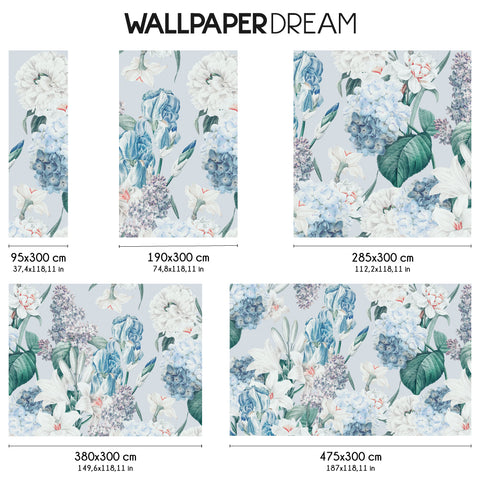 Carta da parati Sweet flowers dimensioni