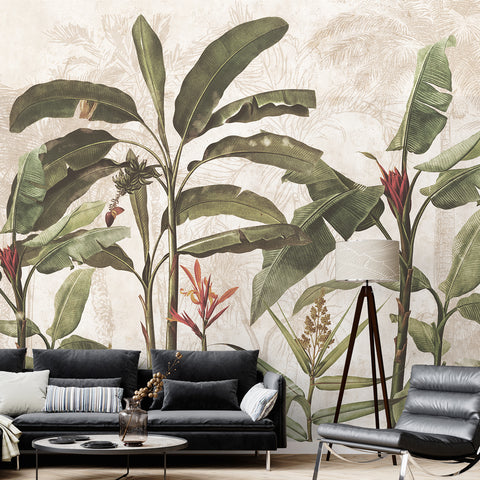 Carta da parati Natura equatoriale soggiorno 2