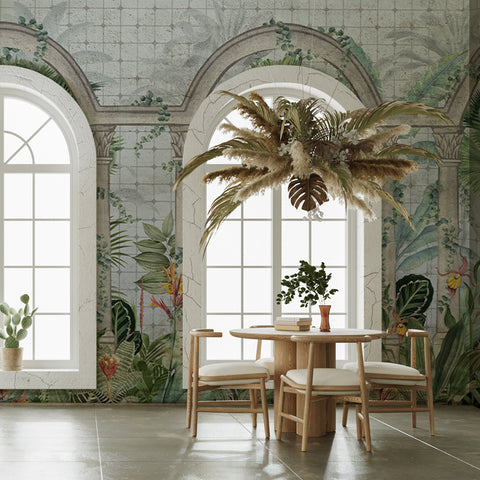 Carta da parati Serra tropicale - per Sala da pranzo