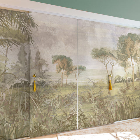 Carta da parati Toscana Garden - mobili