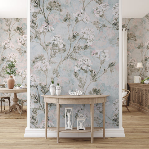 Carta da parati Floral Impression - per Sala da pranzo