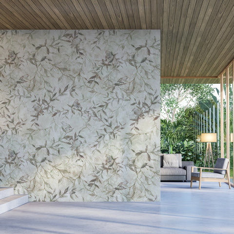 Carta da Parati Botanical birds - ambienti Esterni