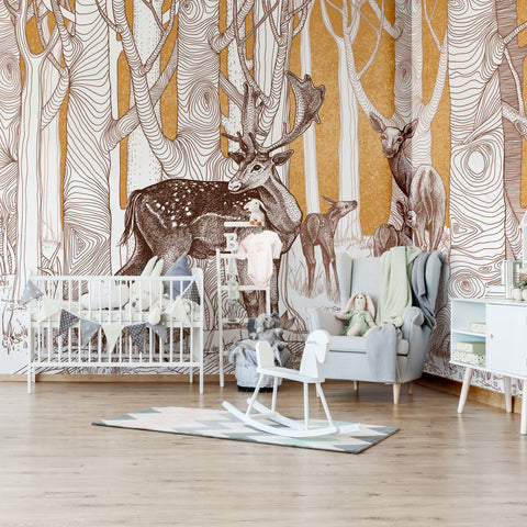 Carta da parati Golden hour - per Bambini