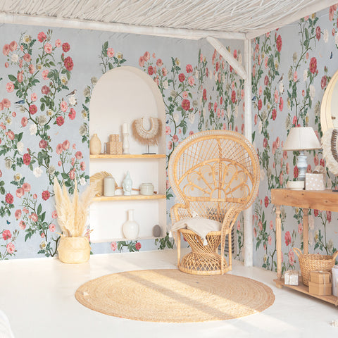Carta da parati Radiant Garden - Soggiorno