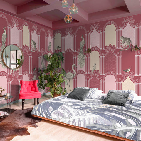 Carta da parati Carnival Chic - per camera da letto