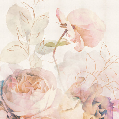 Carta da parati Voûte florale Dettaglio