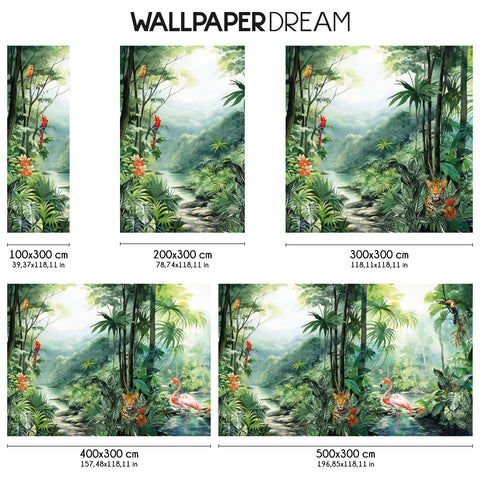 Carta da parati Cascata Tropicale