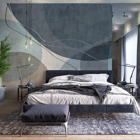 Carta da parati Letto fluviale - camera da letto, esercizi commerciali