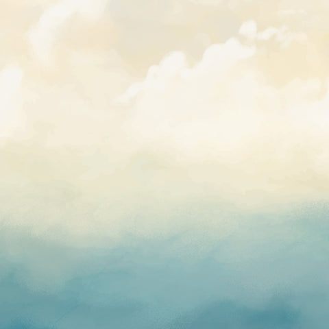 Carta da parati Cielo e mare dettaglio