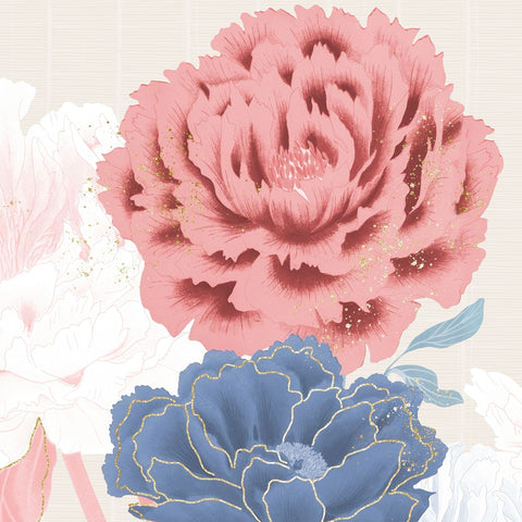 Carta da parati Fiori delicati