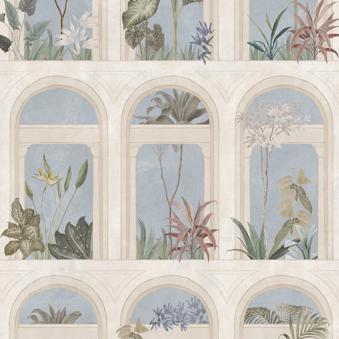 Carta da parati Loggia sull'Eden dettaglio