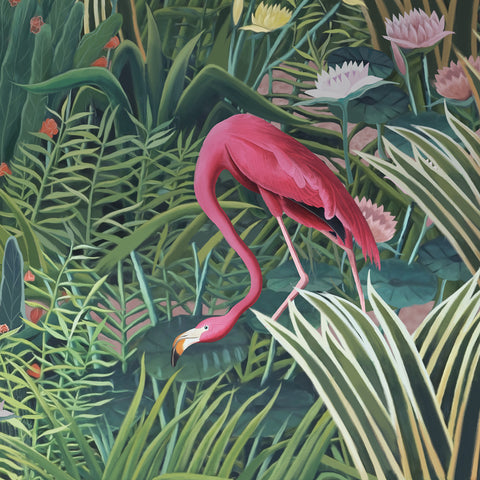 Carta da parati in Fibra di Vetro L'Eden di Rousseau