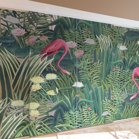 Carta da parati L'Eden di Rousseau - mobili