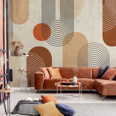 Carta da Parati Archi d'estate - soggiorno