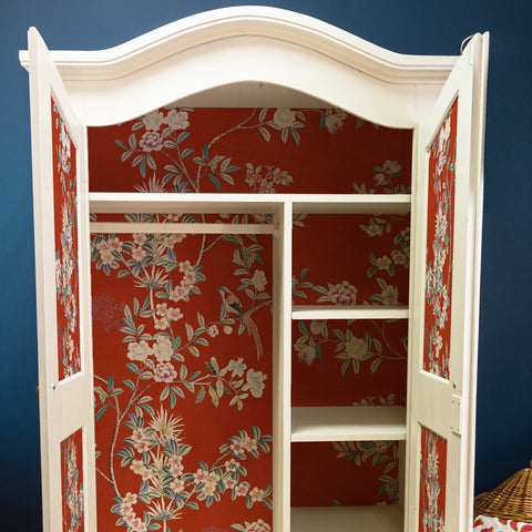 Carta da Parati Chinoiserie scarlatta