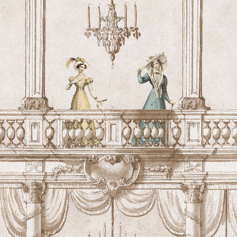 Carta da parati in Fibra di Vetro Sogno gotico