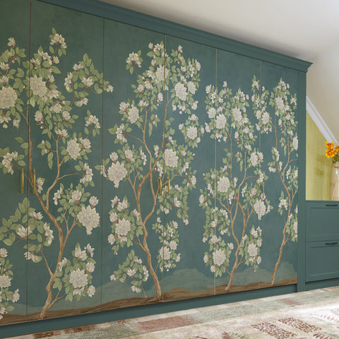 Carta da Parati Grazia orientale - mobili