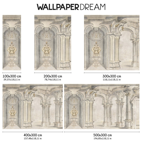 Carta da Parati Architettura fantasiosa